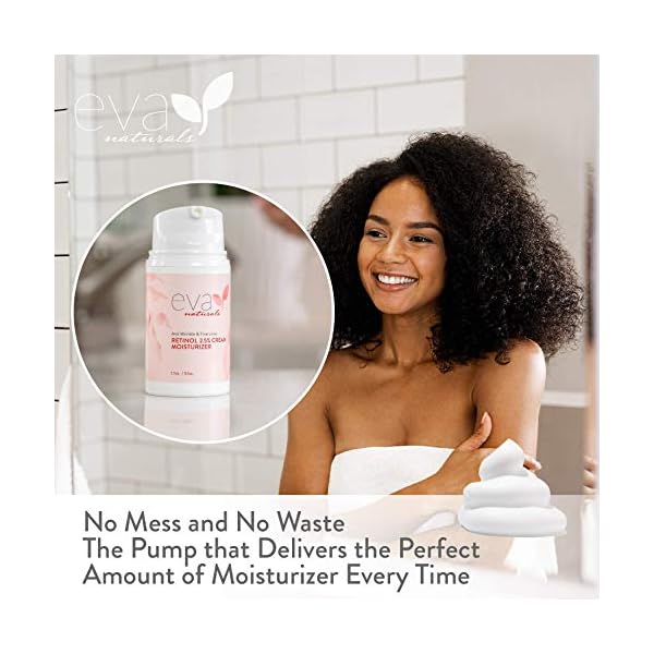 Eva-Naturals-Anti-Aging-Retinol-Cream-For-Face-Anti-wrinkle-Retinol-Complex-Moisturizer-Day-Night-Cream-With-Hyaluronic-Acid-Vitamin-E-For-Women-and-Men-Reduce-Fine-Lines-Dark-Spots-2-Oz Eva Naturals Anti-Aging Retinol Cream For Face - Anti-Wrinkle Retinol Moisturizer Day & Night Face Cream With Hyaluronic Acid & Vitamin E For Women and Men - Reduce Fine Lines & Dark Spots (1.7 oz)