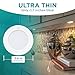 Brilliant Evolution Wireless LED Puck Light | Works with Remote Control | Under Cabinet, Closet Light | Battery Powered | Under Counter Lighting (Pack of 1)