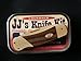 JJ's Knife Kit Lock Back Wooden Pocket Knife Making Kit | Perfect Beginner Knife Making Kit To Teach Knife Safety | Ages Seven And Up | Made In The USA