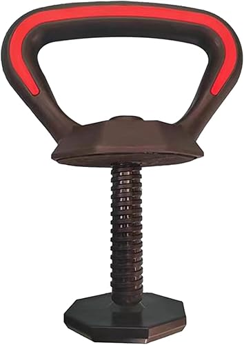 Miniatura 4 de 2025 Mango de pesas rusas ajustable 2 en 1 con soporte y adaptador de placa de peso, barra de entrenamiento de fuerza portátil para gimnasio en