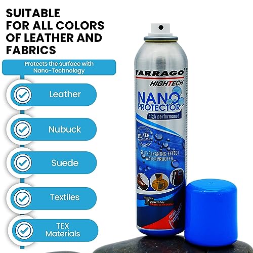 Tarrago _COLOR_NAME_REF Nano Shoe Protector Spray | 6.5Oz | Waterproof & Stain Repellent For Sneakers, Suede, Canvas, Leather, Fabric thumb #1