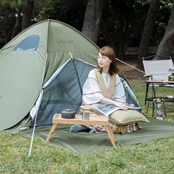 Amazon.co.jp: キャンプ テント アウトドア 2-5人用 簡易テント