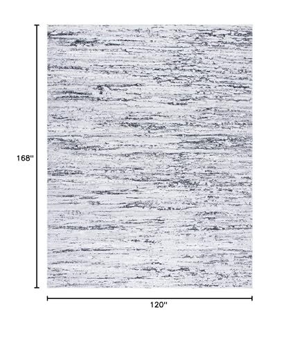 Tapete Decorativo SAFAVIEH Amelia 10'x14' Gris Claro y Carbón miniatura 2