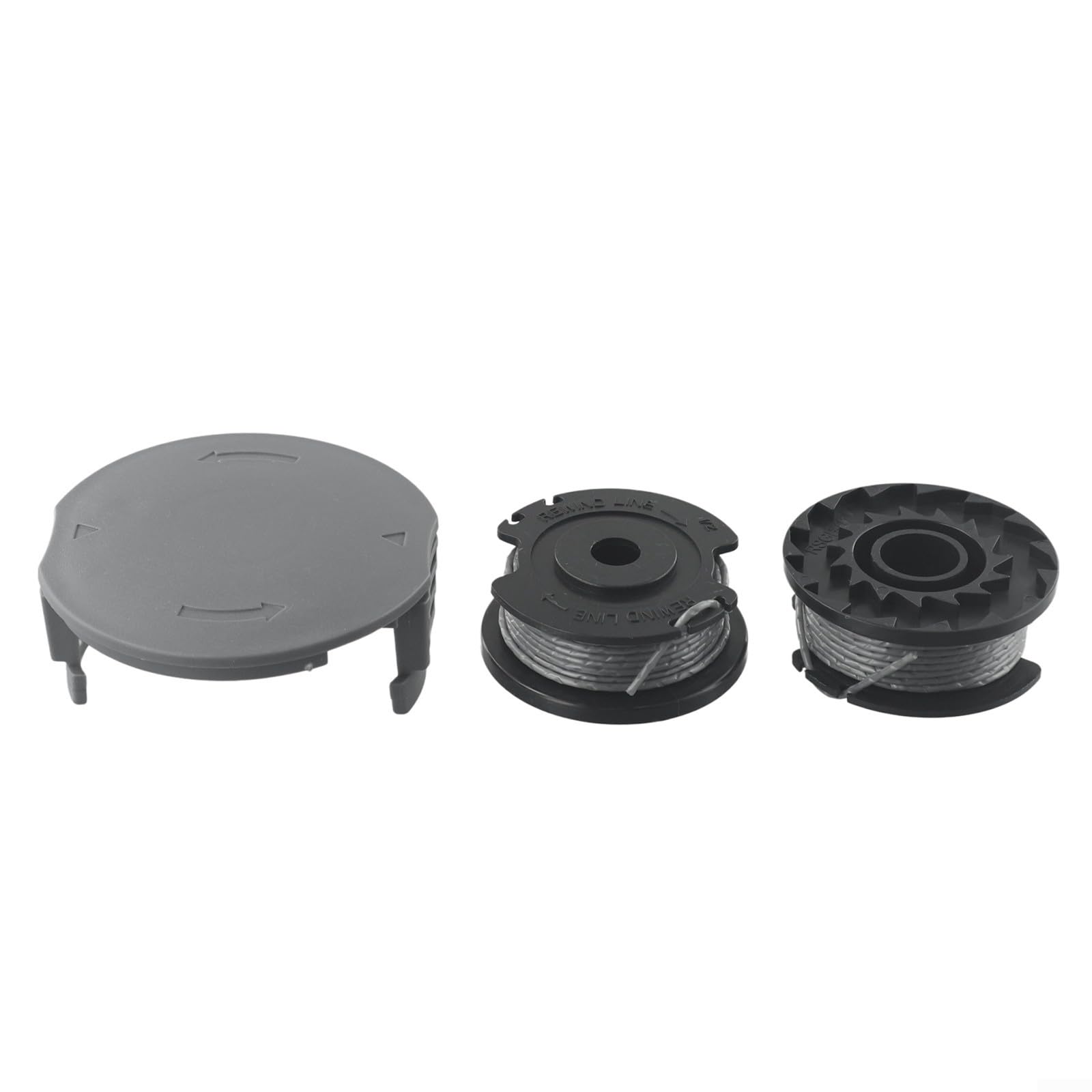 For Bosch Easy Grass 18-26/23/18-230 String Trimmer Line & Spool Cover Set, 4m-Reel with 0.6mm Cord, F016800569, F016800385, F016F05320 Easy Installation