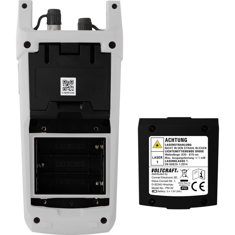 Voltcraft PM-32 Testeur de fibre optique