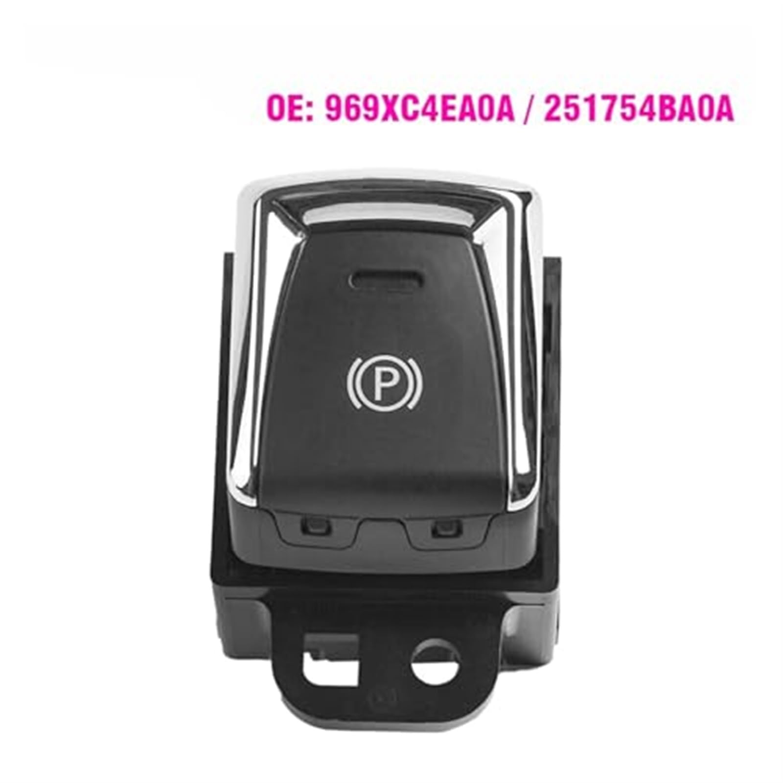 Botón de interruptor estacionamiento freno mano electrónico coche, for NISSAN, for X-TRAIL, for T32, for Qashqai, 2014-2018 969XC4EA0A Interruptor de advertencia del freno de mano del a