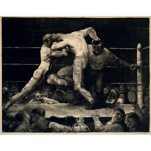 Toile George Bellows Un cerf chez Sharkeys pour sublimer vos murs nus