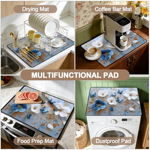 Image of Stove Guard Mat for Electric Stoves -Heat-Resistant Protector, Non-Slip Kitchen Counter Mat Stylish Kitchen Decor