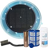 SUNTOUCH TREASURES Solar Pool Maid Ionizer - Floating Water Cleaner and Purifier Keeps Water Clear, Kill Algae in Pool, 85% Less Chlorine, Compatible with Fresh and Salt Water Pools & Spas