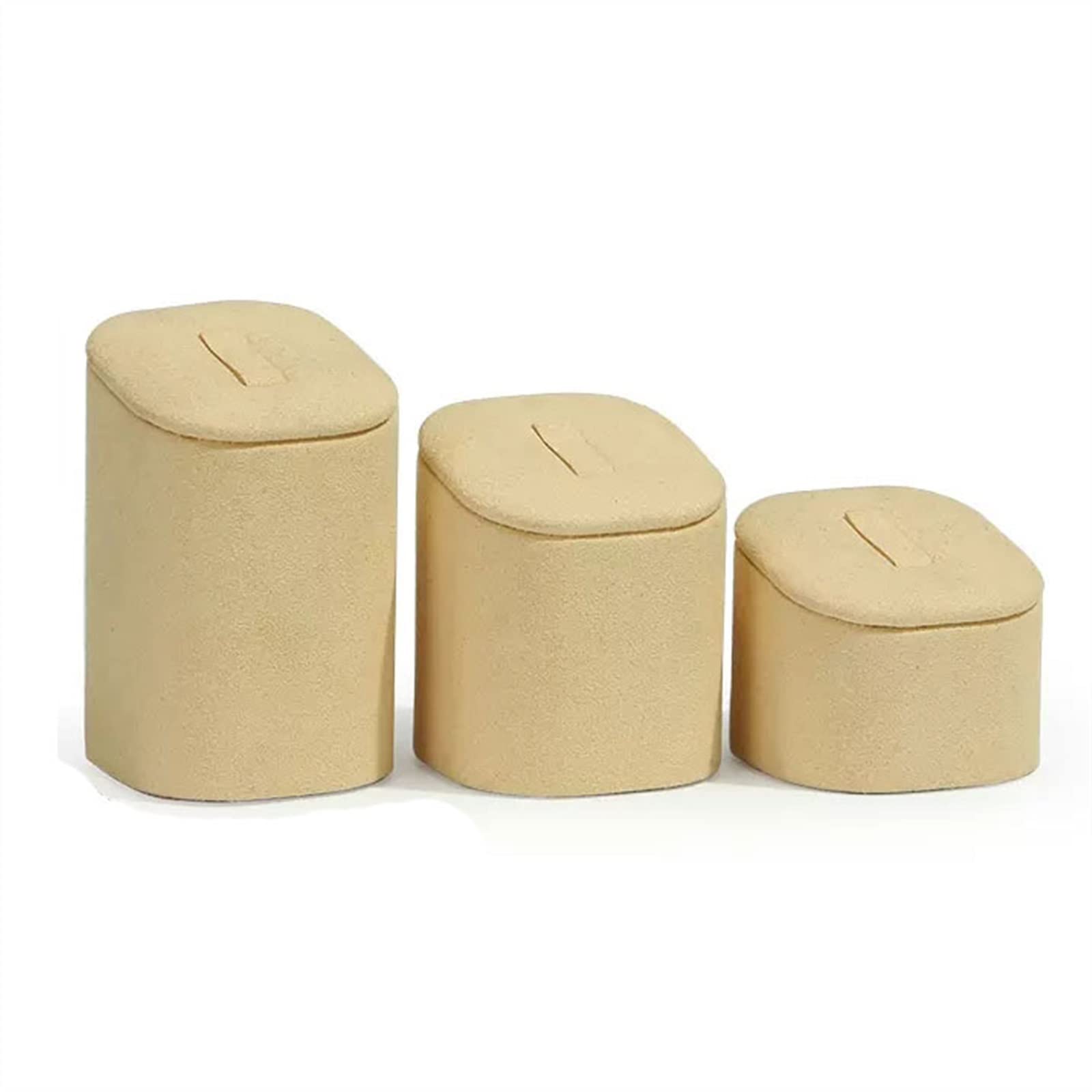 J9V4G6S3B5 Jewellery Storage 3 Pcs Ring Display Stand Jewelry Showcase Holder, Holders for Organizer, Set