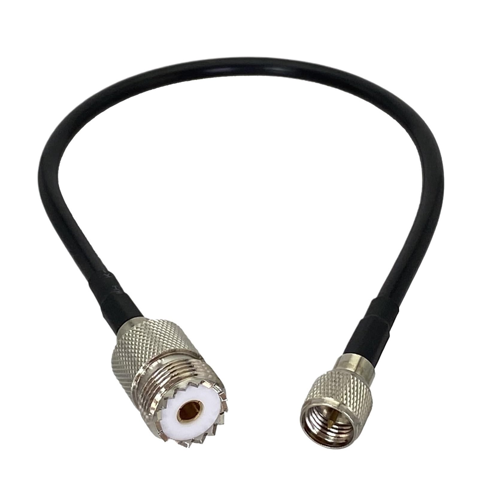 Connecteur Jack Femelle RG58 UHF SO239 pour corriger l'incompatibilité Mini prise mâle 4m