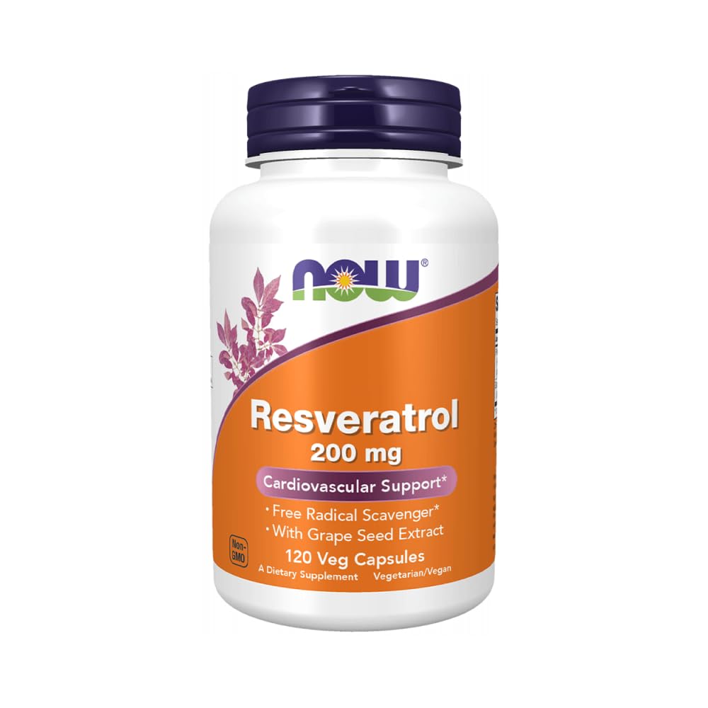 Trans-resveratrol 200 mg de Polygonum cuspidatum con extracto de semilla de uva,