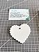 Handmade Heart Shaped Gypsum Perfume Expander Car Mounted Air Outlet Wardrobe Essential Oil Perfume Expander Creative Gypsum