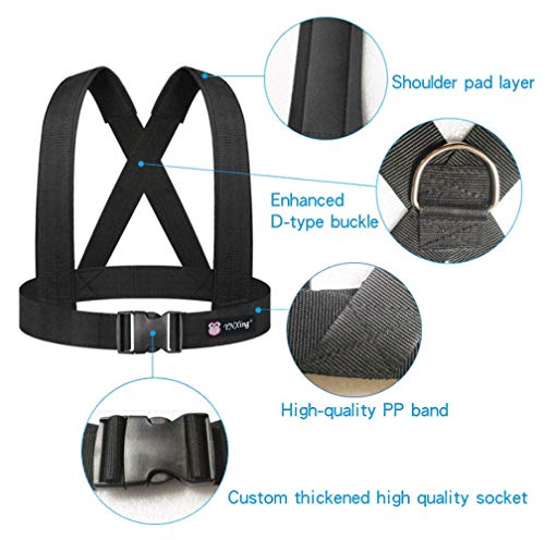 Ynxing Dynamic Resistance Trainer Acceleration Speed Cord For Resistance Training To Improve Strength, Power, And Agility 5M/2M Elastic Cord Set (3M Set) #TOP2