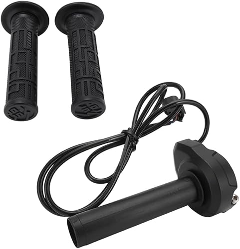 Miniatura 3 de JFG RACING Sur Ron - Acelerador eléctrico Sur Ron Twist con empuñaduras de manillar de goma para Sur Ron SX Electric Dirt Bike - Negro