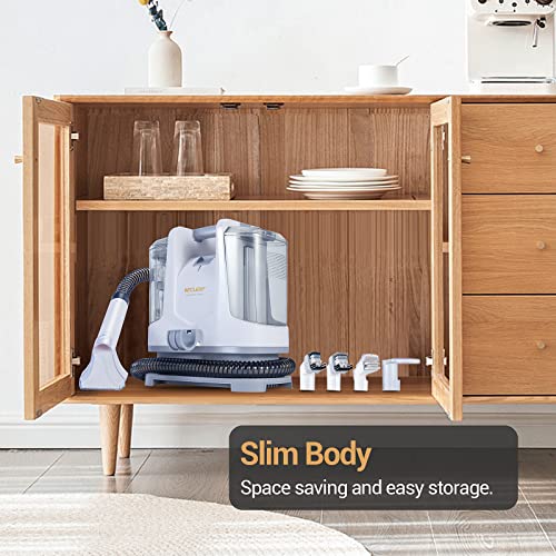 WECLEAN Tapijtreiniger Machines met Handheld Tapijtreiniger Borstel, Bekleding Spot Cleaner Machine voor Autostoel Tapijt, Tapijt en Bank, Witte Spot Wash voor Vloer Diepe Reiniging voor Huisdier Thuis - Image 8