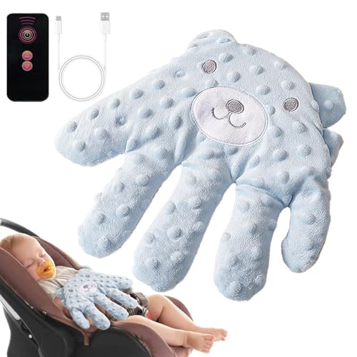 Baby Soothing Palm, Baby Patting Toy, Electric Baby Hand Pillow, Baby Startle Prevention Pillow, Baby Sleeping Aid Palm, Baby Soothing Hand Pillow, Infant Patting Toy, for Baby