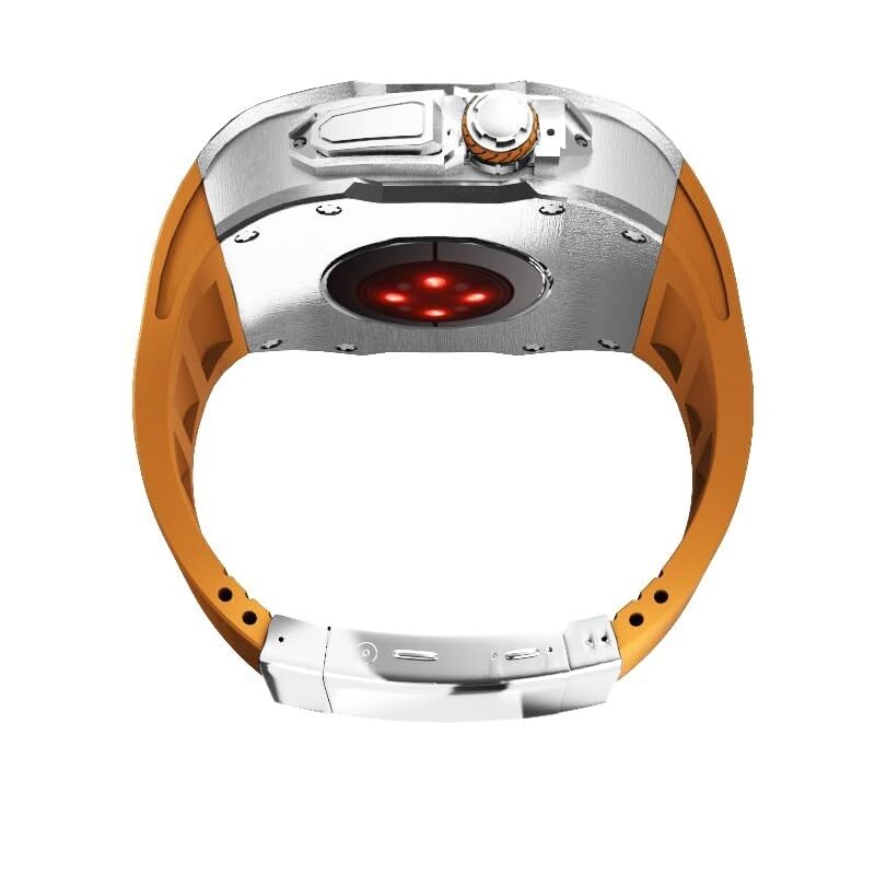 Étui en métal bracelet mode ensemble style RM pour iWatch Ultra homme - 6