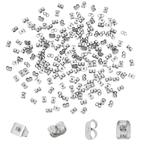 Tapones Tuerca de Acero Inoxidable para Pendientes Cover