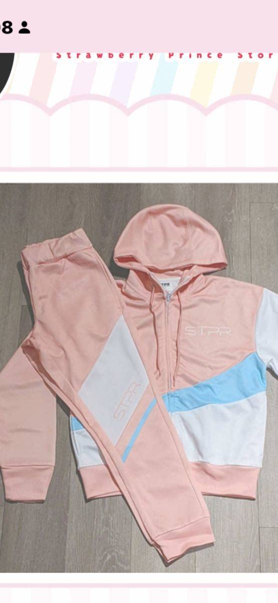 すとぷり さとみくん ジャージ ピンク Sサイズ Amazon.co.jp: すとぷり ジャージ 上下セット さとみ Sサイズ