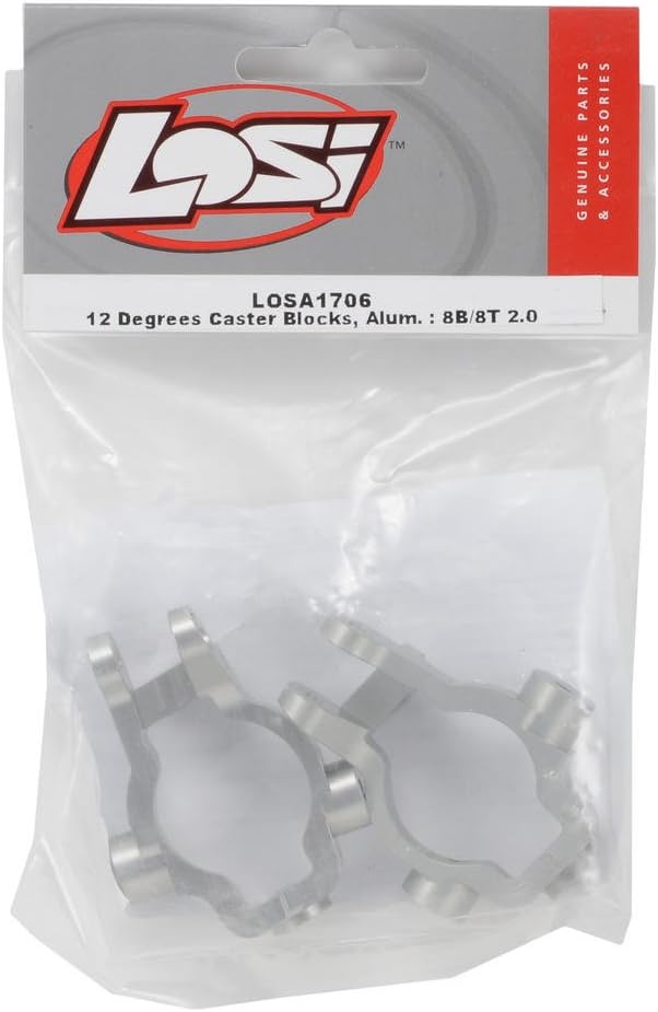 12-Degree Caster Blocks, Aluminum: 8B/8T 2.0