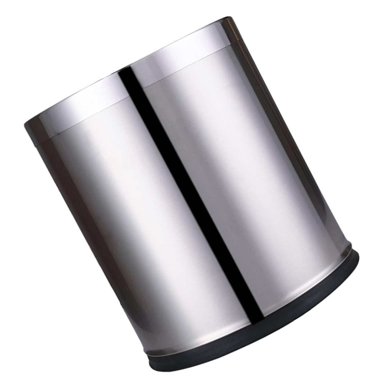 TOPBATHY Cestino in Acciaio Resistente Per Spazzatura Pattumiera Da Cucina Cestino Per Carta Straccia Versatile Per Ufficio e Camera Da Letto