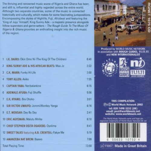 The Rough Guide to the Music of Nigeria and Ghana