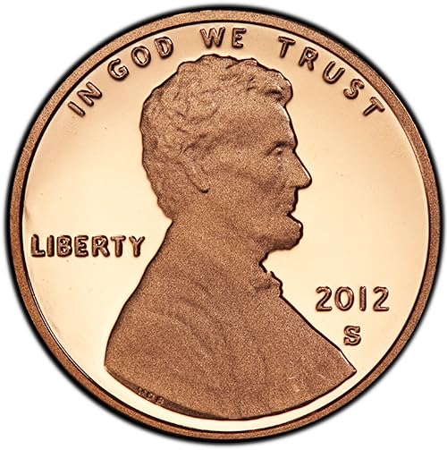 2012 S Proof Lincoln Cent Shield Cent Choice Uncirculated US Mint