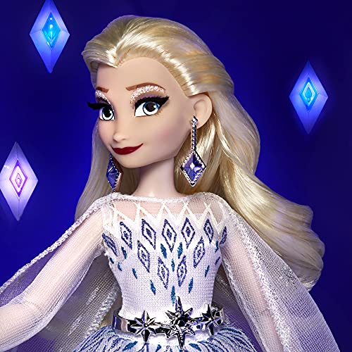 Disney Princess Style Series Holiday Elsa Doll, Fashion Doll Accessories, Collector Toy For Kids 6 And Up, White #TOP4