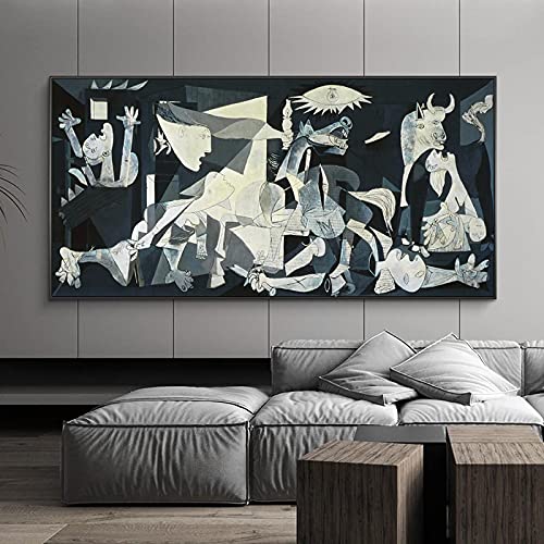 Impressions célèbres noir et blanc toile déco intérieure