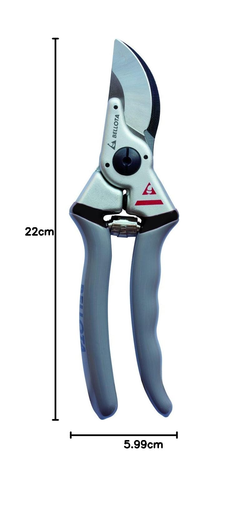 Bellota 3604-21 - Tijera de poda ergonómica y antideslizante de corte hasta 25 mm