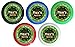 Infusion Wham-O Personalized Dog Disk-o-Fun Design Ultimate Frisbee Disc - 175g, 5 Colors to Choose from