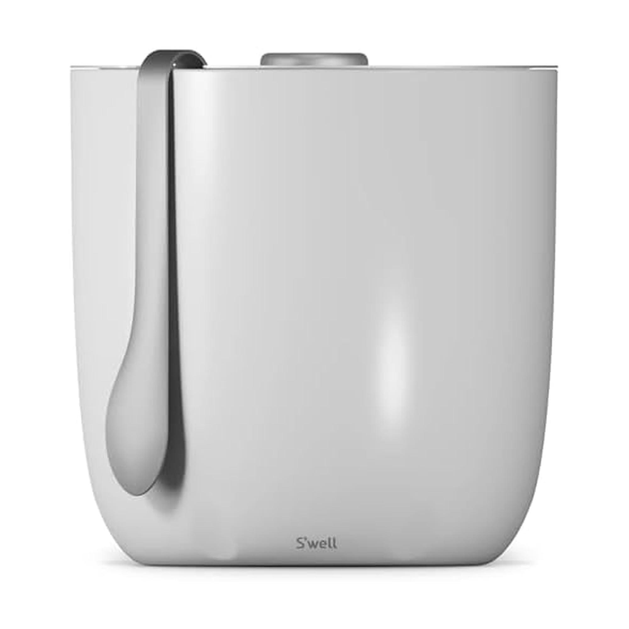 S'well Ice Bucket with Tongs, 68oz, Angel Food