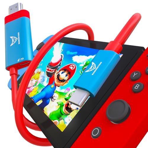 USB C to HDMI Cable with PD for Nintendo Switch &amp; Switch 2