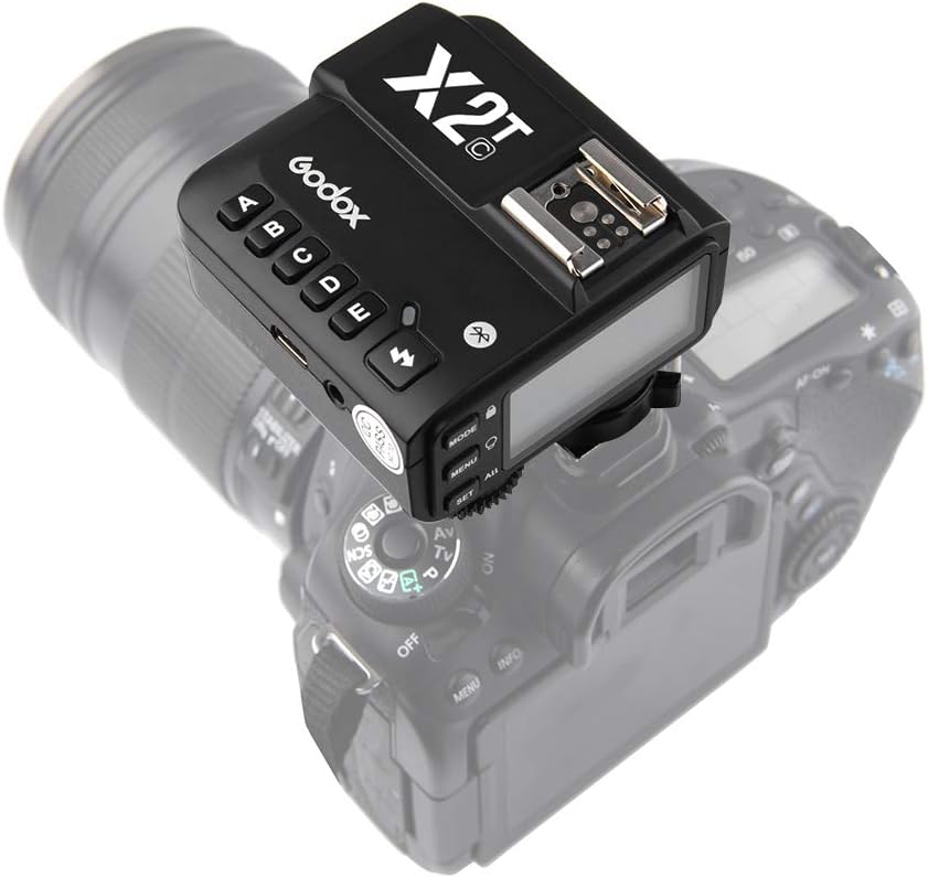 Grеаtеѕt Prоduсt Godox X2T-C E-TTL II Wireless Flash Trigger 1/8000s HSS 2.4G Trigger Transmitter Compatible with Canon DSLR Camera for Godox V1 TT685C TT350C V860II-C TT600 AD200 AD200Pro Fit for iPhone Huawei Bеѕt Dеаl Godox X2T-C E-TTL II Wireless Flash Trigger 1/8000s HSS 2.4G Trigger Transmitter Compatible with Canon DSLR Camera for Godox V1 TT685C TT350C V860II-C TT600 AD200 AD200Pro Fit for iPhone Huawei