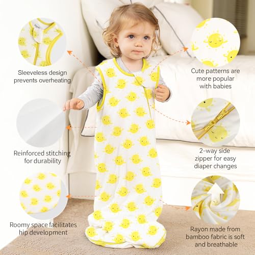 Image of Rayon Made from Bamboo Sleep Sack 0-6 Months 1.0 TOG