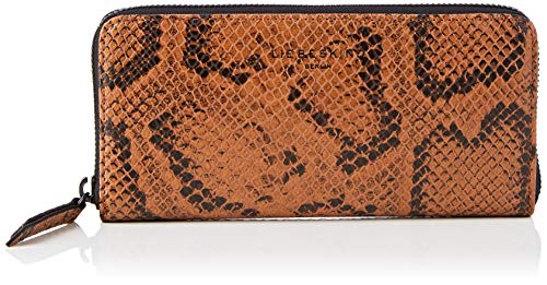 Preisvergleich Produktbild Liebeskind Berlin Damen Snake Gigi Reisezubehör- Brieftasche, Caramel, Large