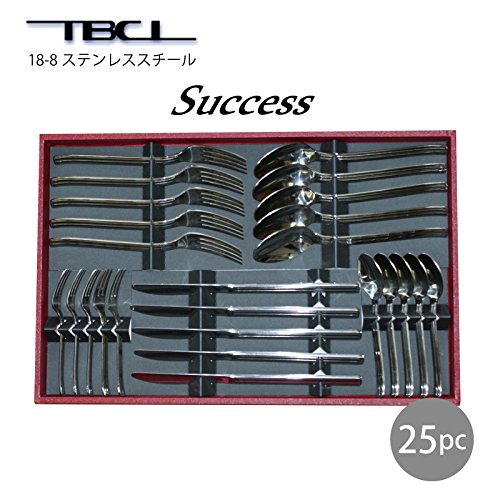 Amazon | 「TBCL」燕物産18-8ステンレスサクセス ディナーセット25pc