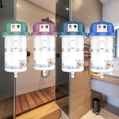 Image of PADAR Instant Water Geyser 1L Portable Electric Water Heater | Hot Water in Just 6 Seconds Auto Cut Off | Durable ABS Plastic Body | for Home, Hotel, Kitchen(Multicolor) (1LTR-REG, Multicolor)