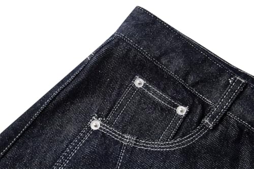Men's Denim Pants Casual Long Wide Leg Loose Comfortable Jeans​4