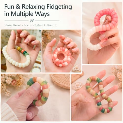 Image of Kingdder Bodhi Fidget Seed Bracelet Anxiety Relief