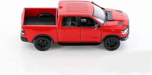 Miniatura 2 de Dodge Ram 2019 Carmesí Rojo 1500 Pickup Truck146 O Scale Camión Diecast Truck