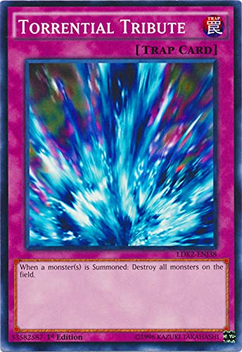 Amazon.com: YU-GI-OH! - Torrential Tribute (LDK2-ENJ38) - Legendary Decks  II - 1st Edition