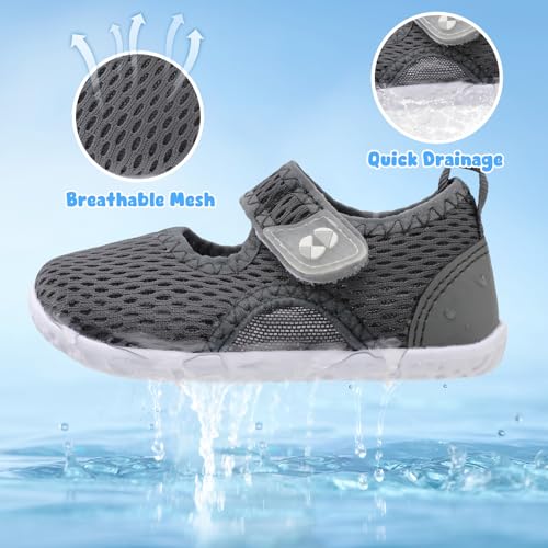 Image of Centipede Demon Toddler Water Shoes Boys Girls Swim Aqua Socks Barefoot Kids Water Sandals Quick Dry Breathable Lightweight for Beach Pool Waterpark