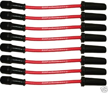 ZZPerformance 10mm Spark Plug Wires for Ls1 Set of 8