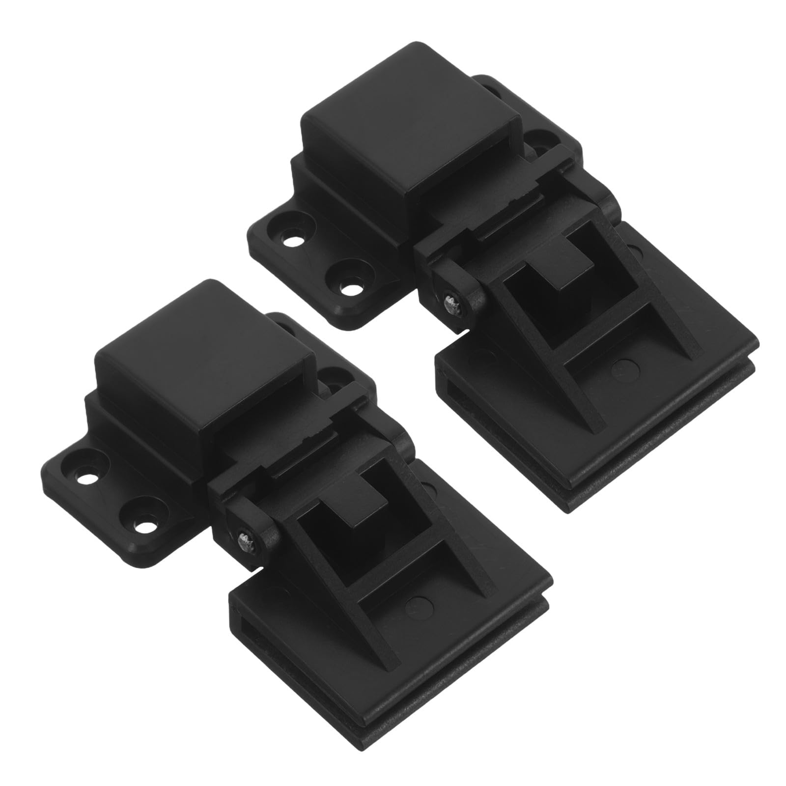 Turntable Dust Cover Hinges Player Cover Hinge Replacement Parts for Vinyl Record Player Lid Smooth Lid Movement Easy Install Black 1 Pair