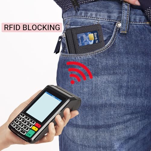 1 Pcs Slim Wallet - Coin Pocket & Credit Card Slots2