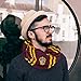 Cinereplicas - Harry Potter - Scarf Infinity - Gryffindor - Ultra Soft Knitted Fabric - Official Warner Bros License - 55 x 11,8 inches