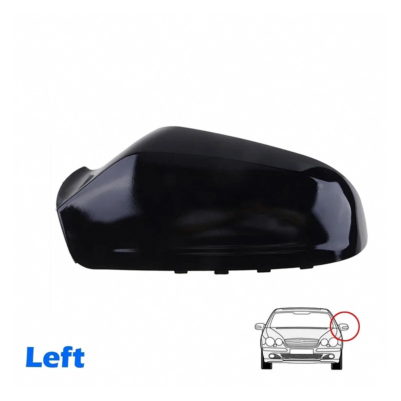 Links/Rechts Spiegelkappe Cap Für Opel Für Vauxhall Für Astra H 2004-2009