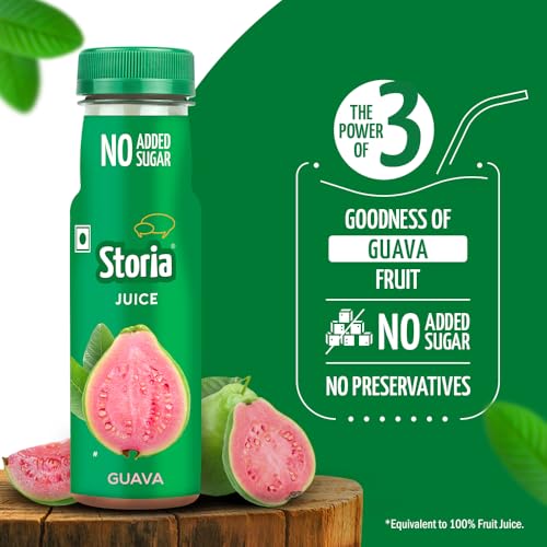 Image of Storia Fruit Juice- Guava- No Added Sugar & No Preservatives 180 ml